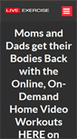 Mobile Screenshot of liveexercise.com